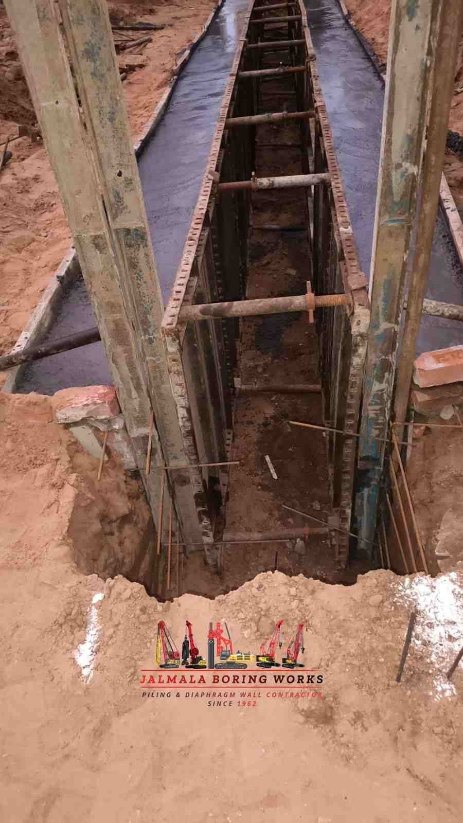 Diaphragm Wall execution 4