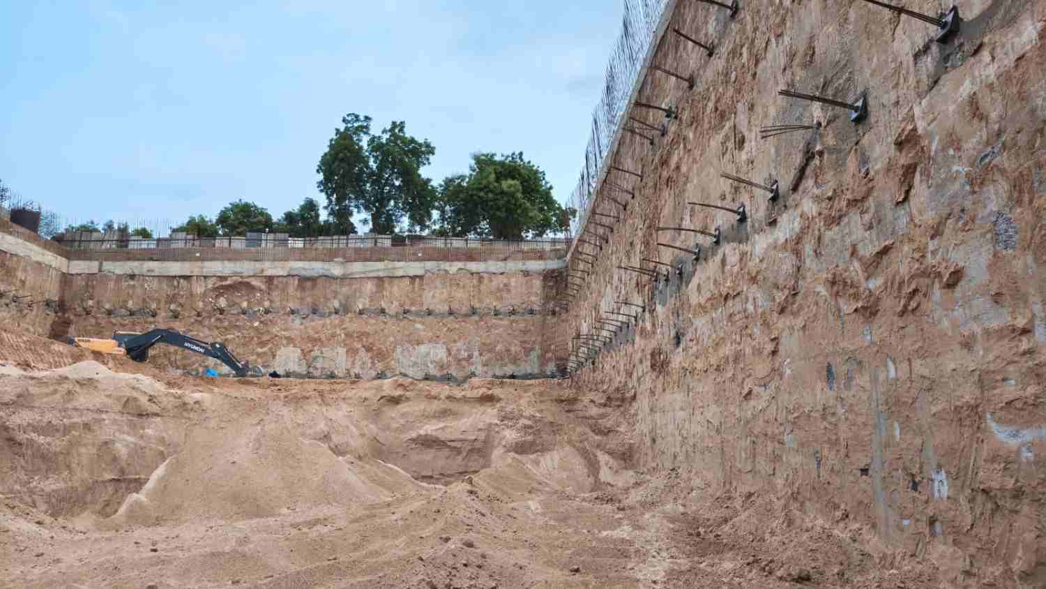 Diaphragm Wall execution 5