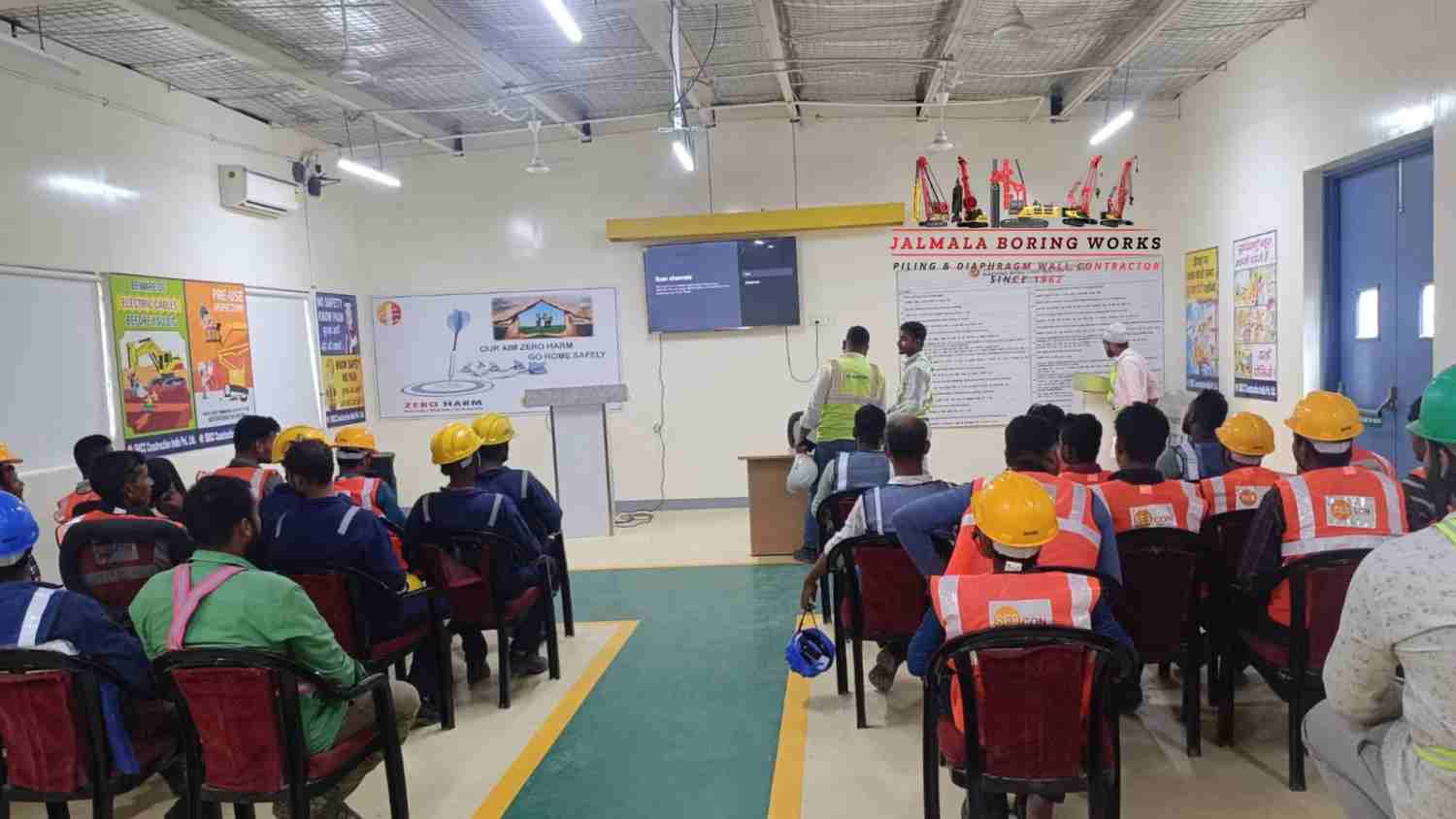 Safety Induction Before Work Commencement