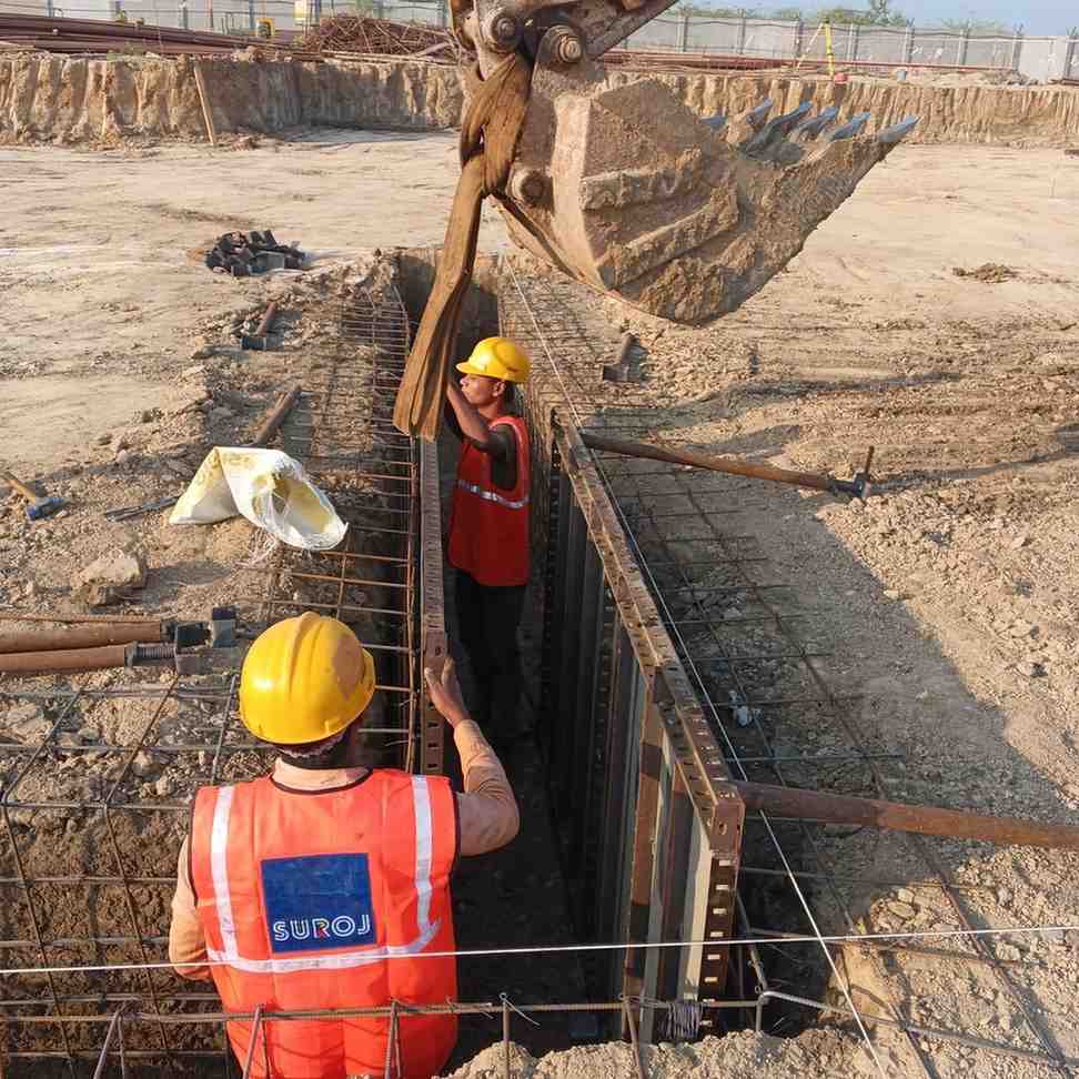 Tremie concrete placement